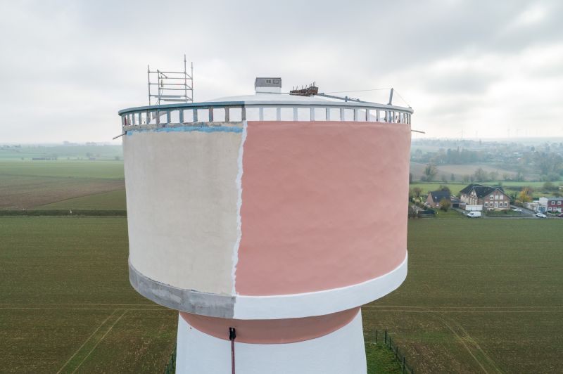 Peinture château d'eau