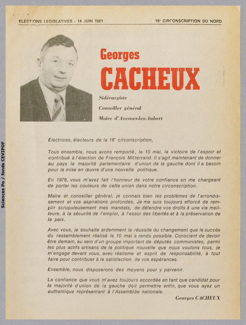 Élections législatives de 1981