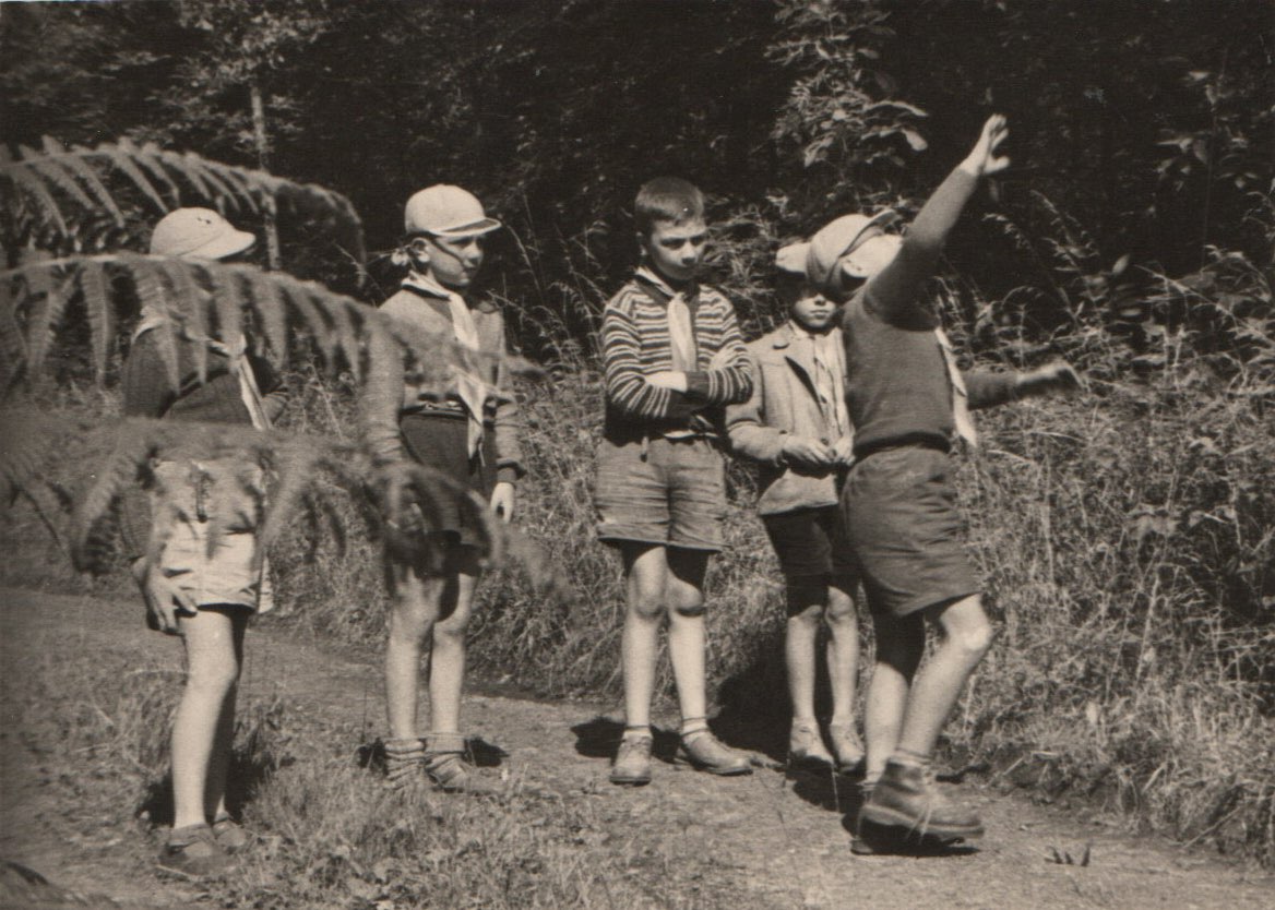Enfants dans la nature