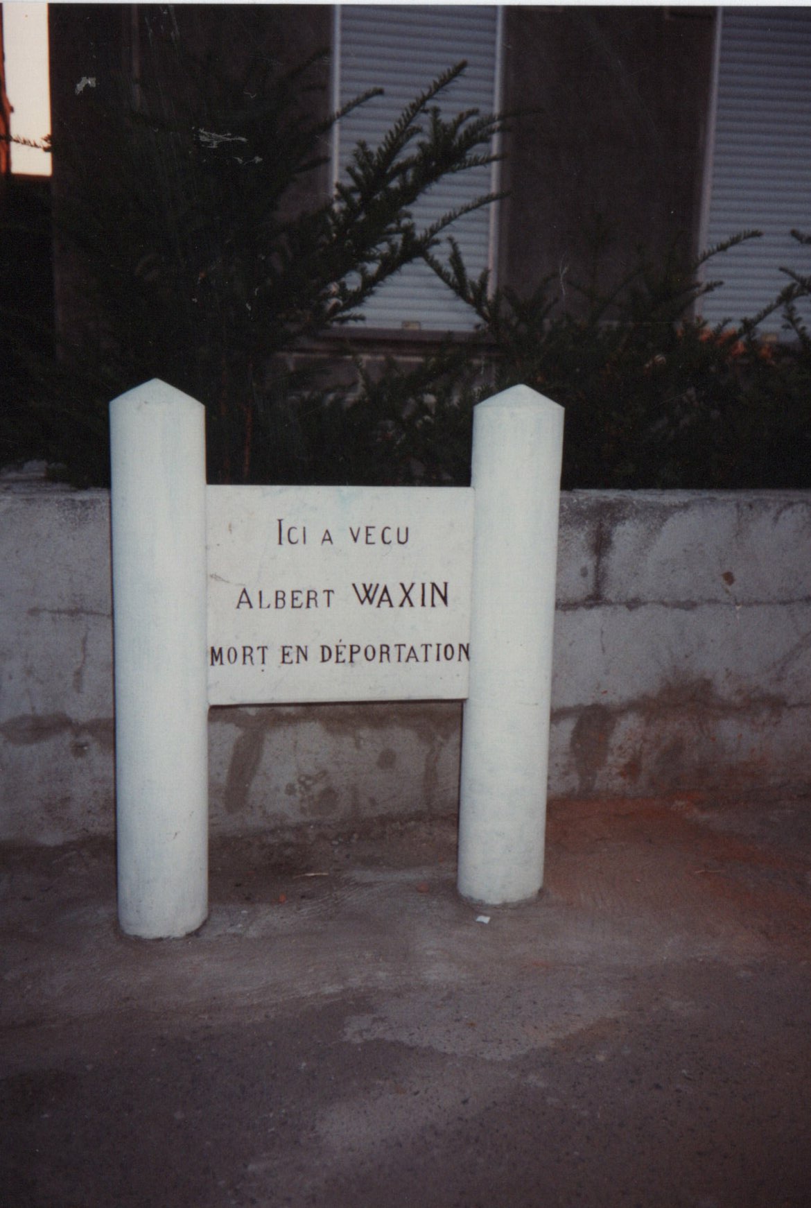 Maison d’Albert Waxin rue Henri Barbusse