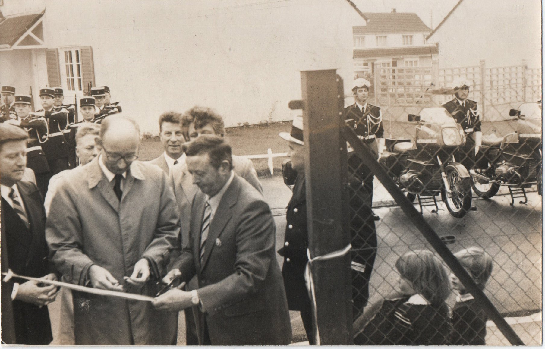 Inauguration de la gendarmerie