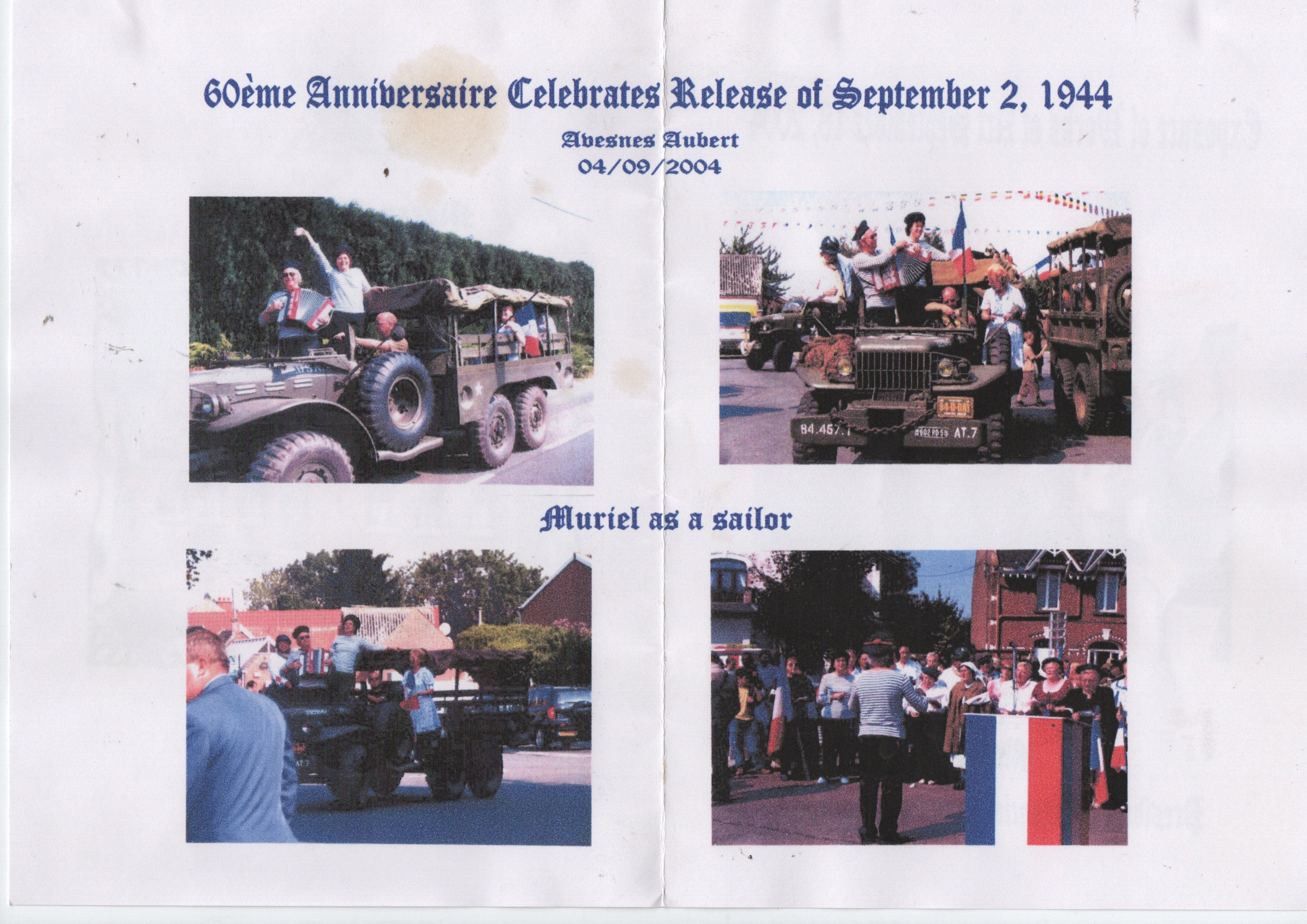 60ème anniversaire de la Libération