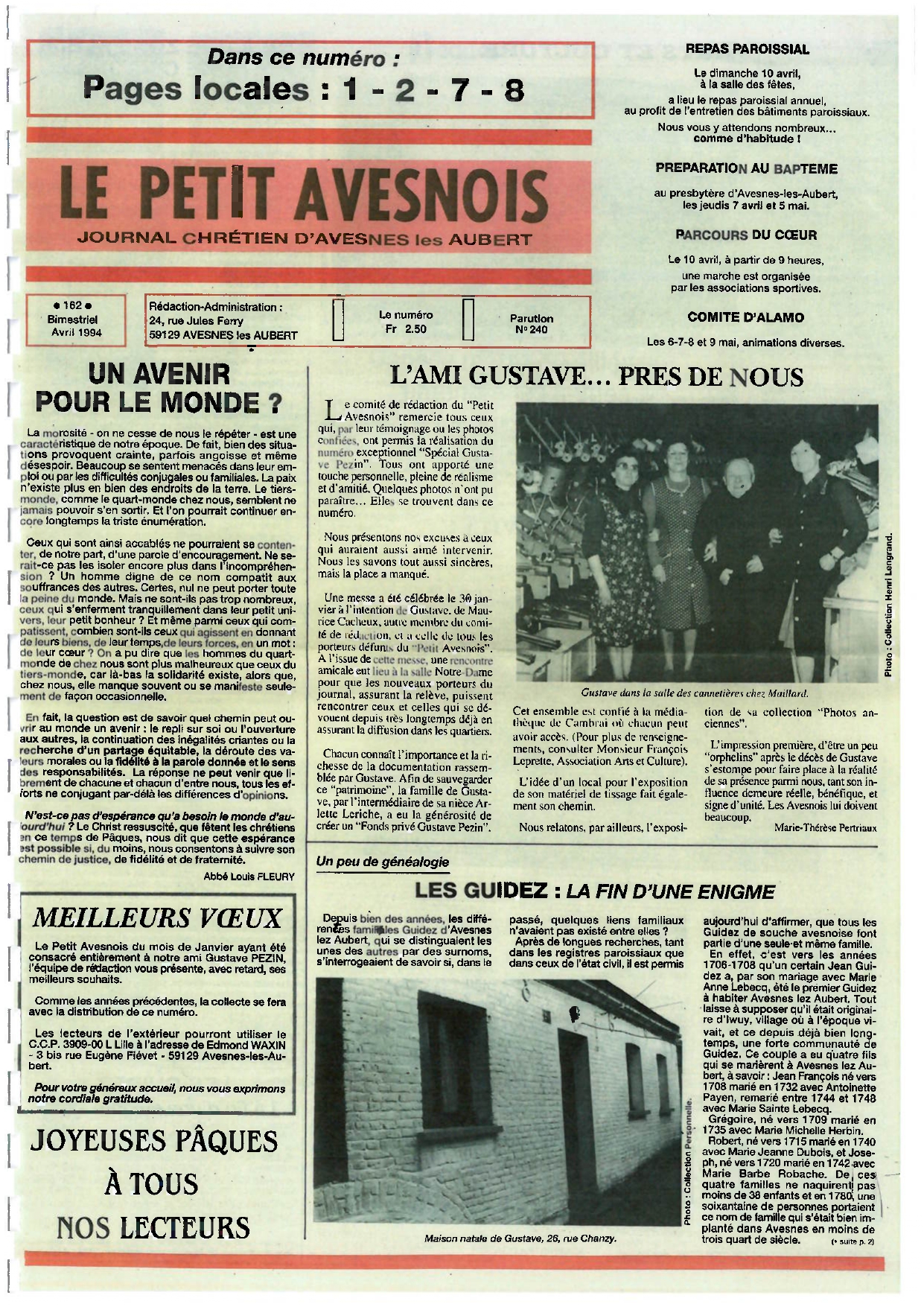 Le Petit Avesnois n°240