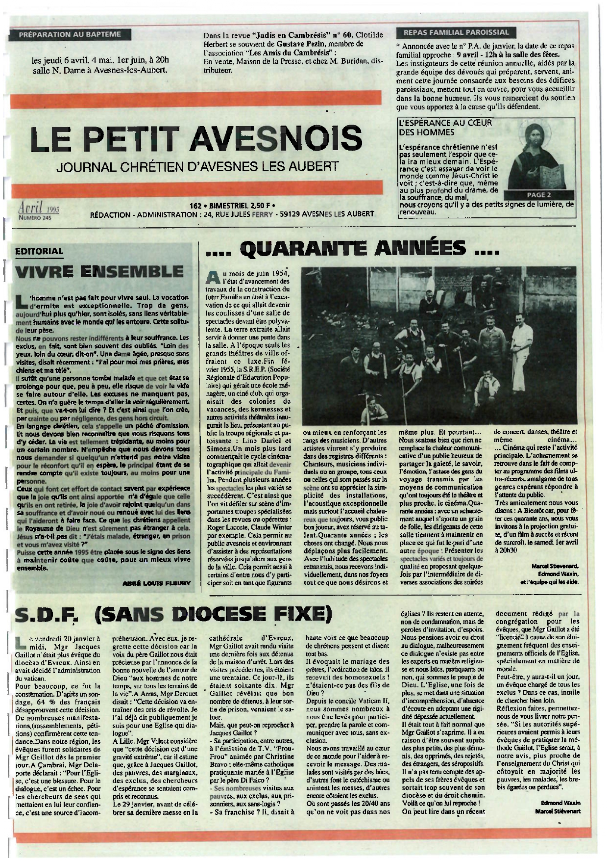 Le Petit Avesnois n°245