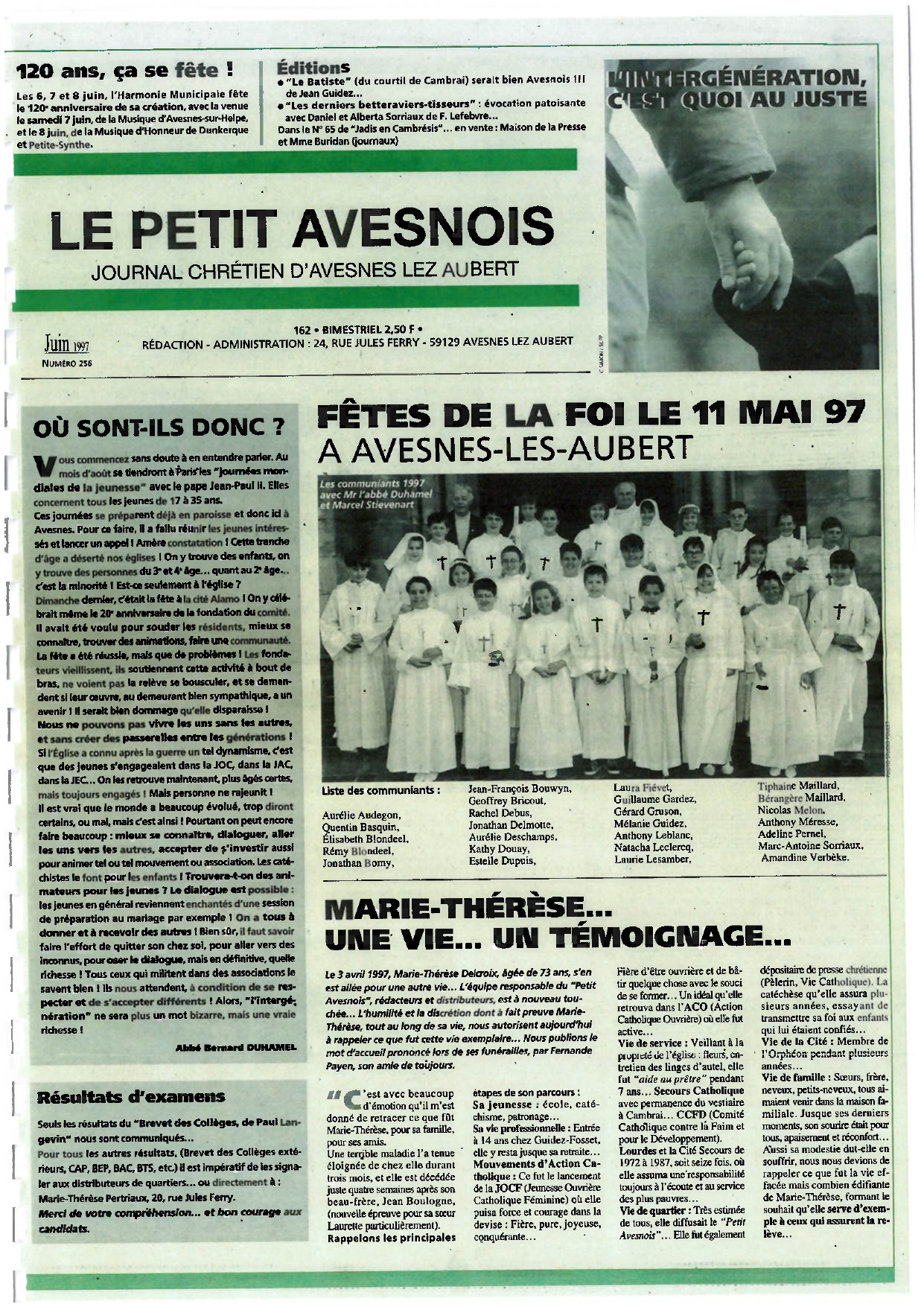 Le Petit Avesnois n°256