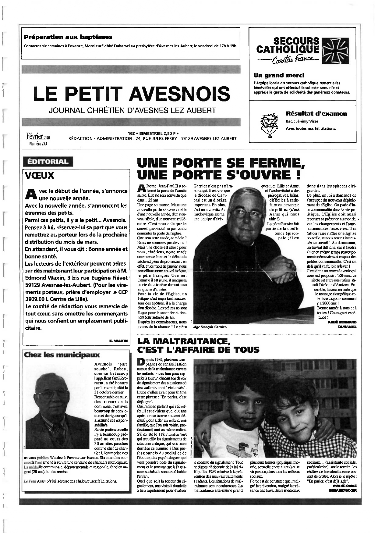 Le Petit Avesnois n°273