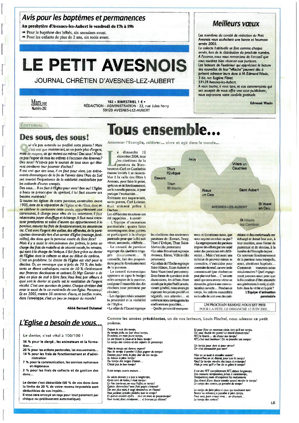 Le Petit Avesnois n°292