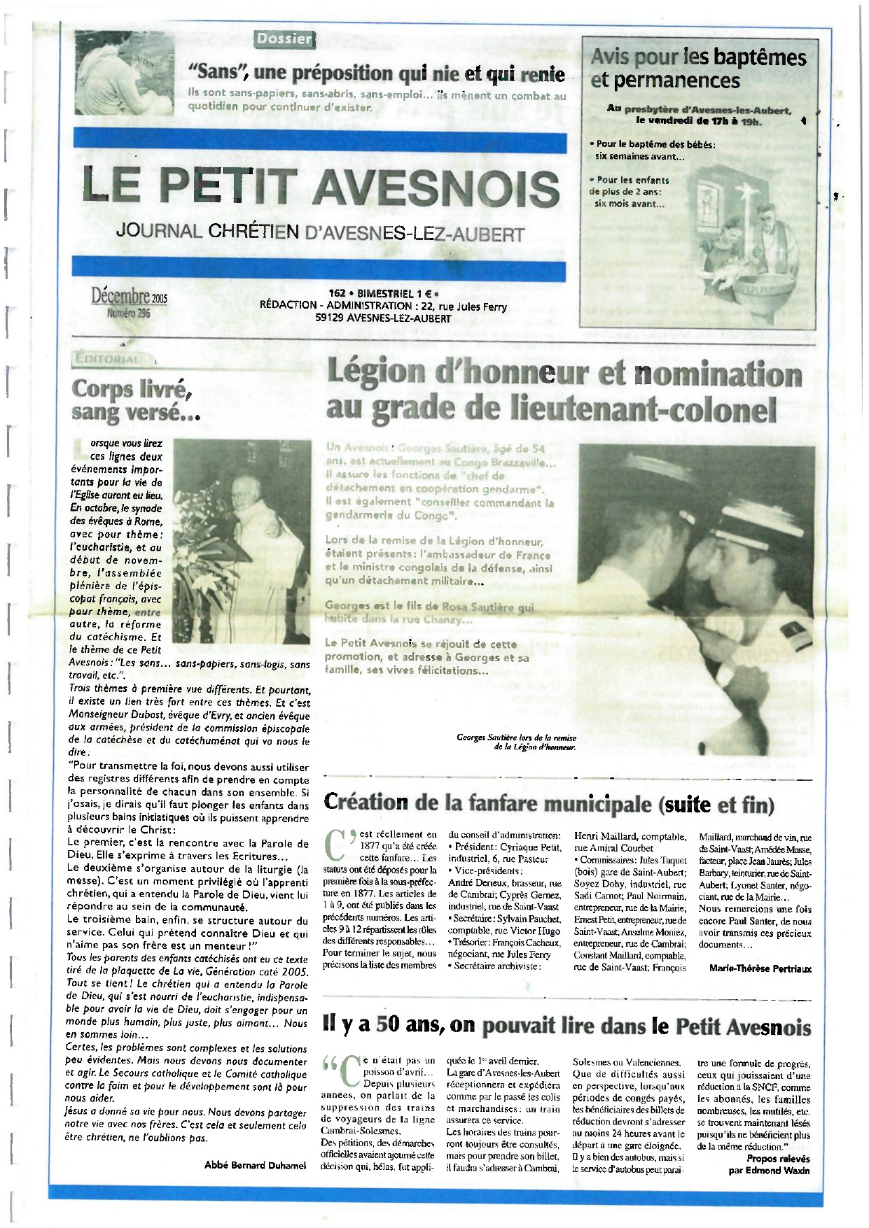 Le Petit Avesnois n°296